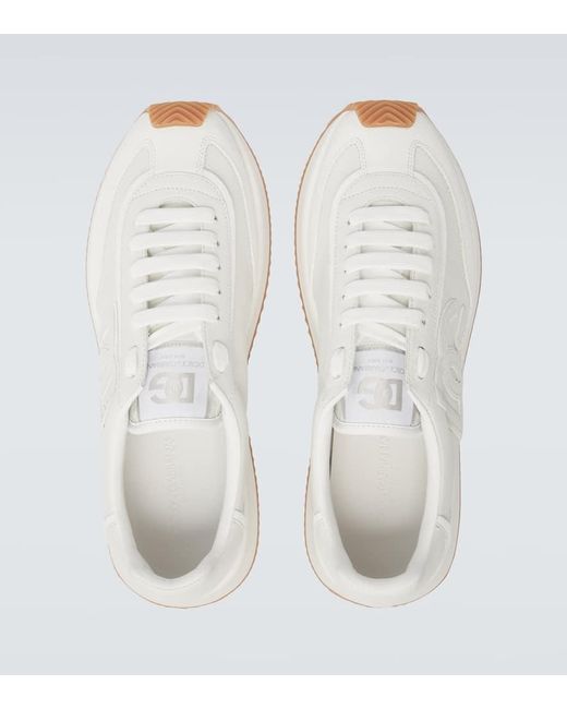 Dolce & Gabbana Sneakers Dg Aus Leder in White für Herren