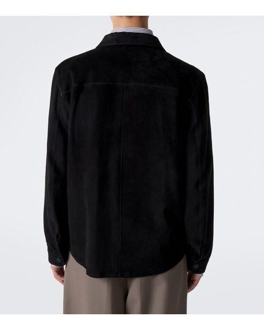 Giacca Camicia di Sunspel in Black da Uomo