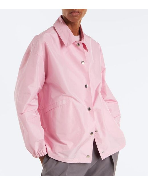 Jil Sander Pink Technical Jacket