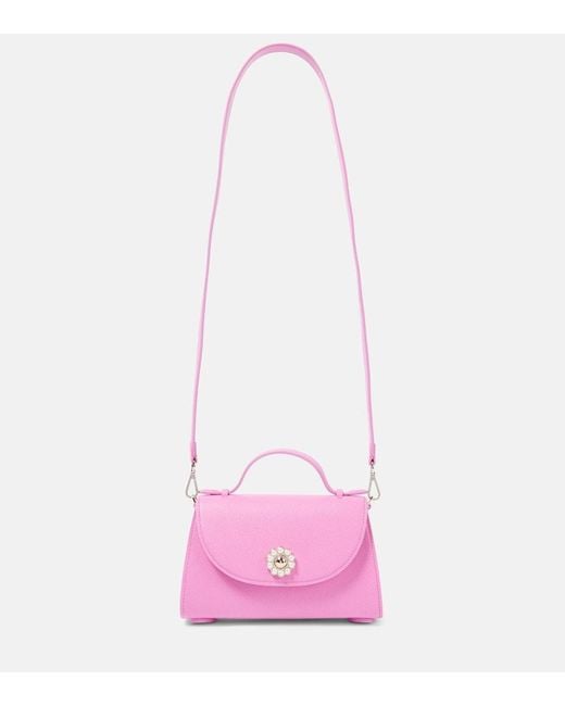 Borsa Pochette Valentine di Simone Rocha in Pink