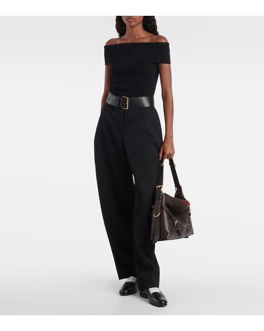 Givenchy Brown Voyou Medium Leather Shoulder Bag
