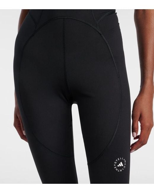 Adidas By Stella McCartney Blue Asmc Tpr Onesie Jumpsuit