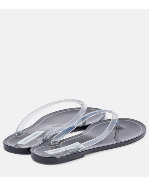 Christopher Esber Gray Jo Thong Sandals