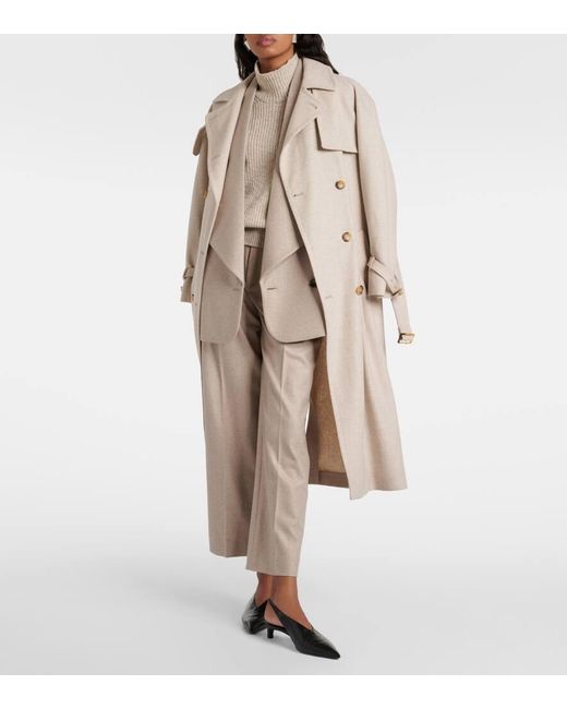 Loro Piana Virgin Wool Trench Coat