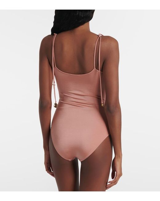 Chloé Pink Badeanzug