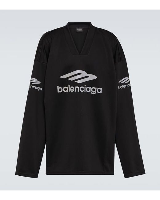 Balenciaga 3B Sports Icon Ski Long Sleeve T-Shirt Large Fit in