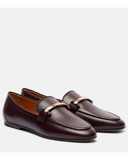 Mocassini Barretta di Tod's in Brown