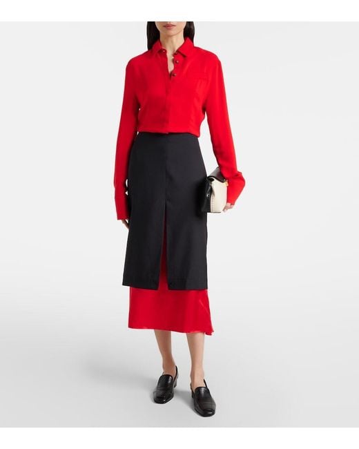 TOVE Red Elvin Shirt