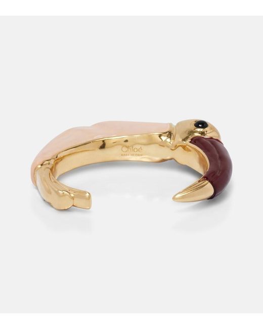 Chloé Natural Tropicus Cuff Bracelet