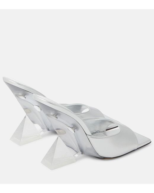 The Attico White Cheope 105Mm Sandals