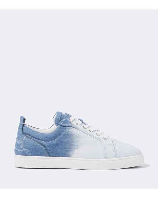Christian Louboutin Blue Sneakers Fun Louis Junior for men