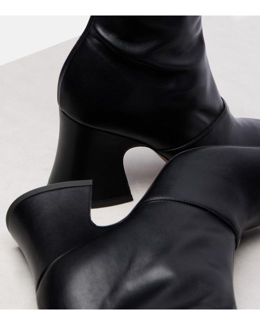 Chloé Black Janis 80 Over-The-Knee Boots