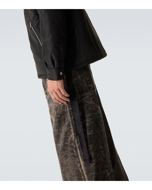 Rick Owens Black Drkshdw Technical Jacket for men