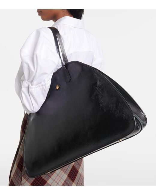 Borsa A Spalla Yasmina Large di Vivienne Westwood in Black