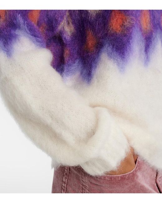 Isabel Marant Purple Marant Étoile Ambre Knit