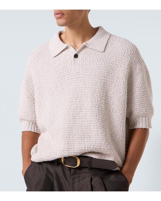 Polo di Commas in Pink da Uomo