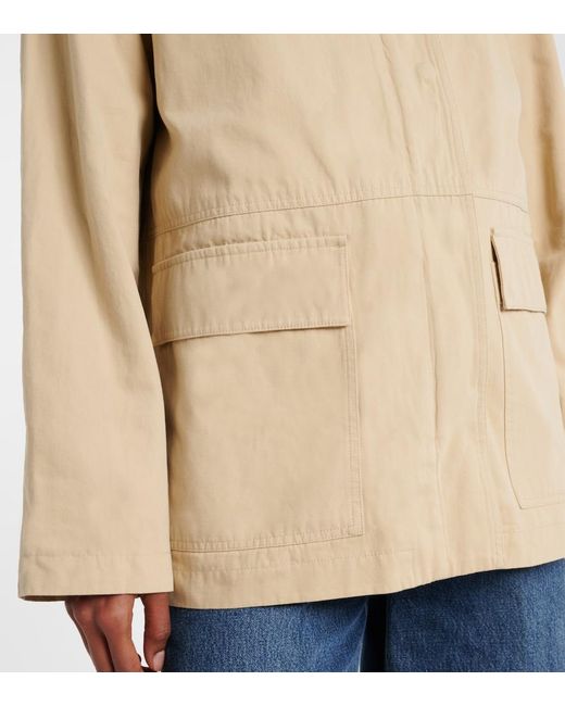 Velvet Natural Rosa Cotton Gabardine Jacket