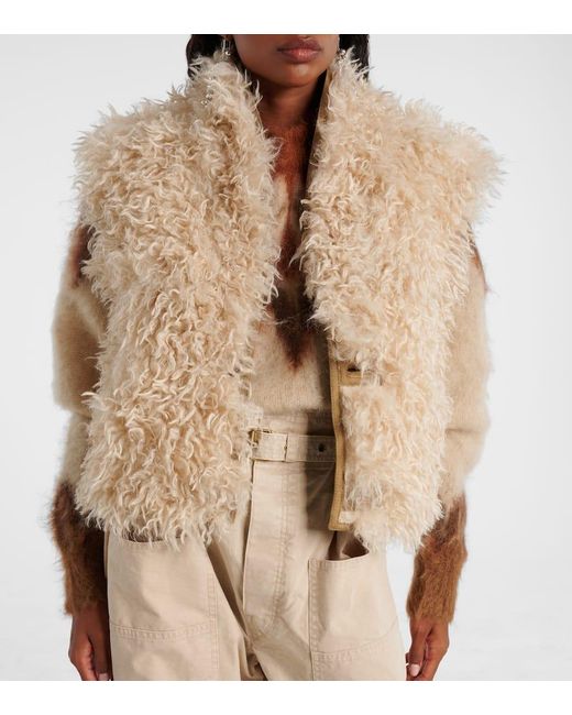Isabel Marant Natural Clara Reversible Vest