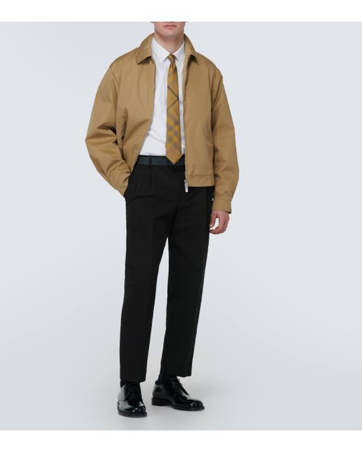Burberry Natural Technical Blouson Jacket for men