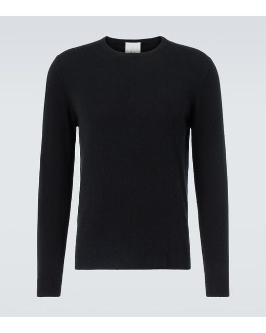 Jersey De Cachemir Allude de hombre de color Black
