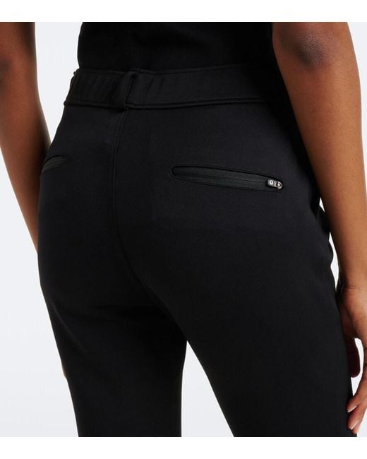 Coperni Blue High-Rise Slim Pants