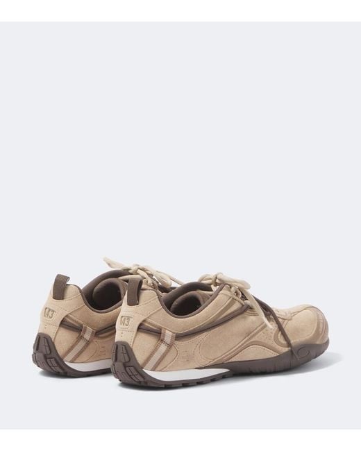 Balenciaga Natural Radar Velvety Sneakers for men