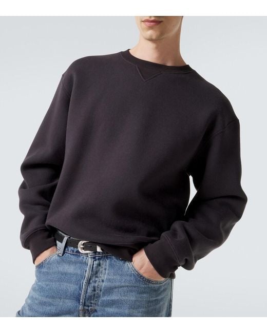 Our Legacy Gray Perfect Cotton And Wool Sweatshirt for men