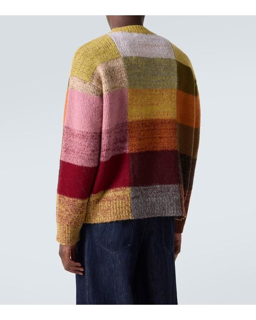 Pullover di Dries Van Noten in Orange da Uomo