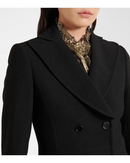 Chloé Black Wool Coat