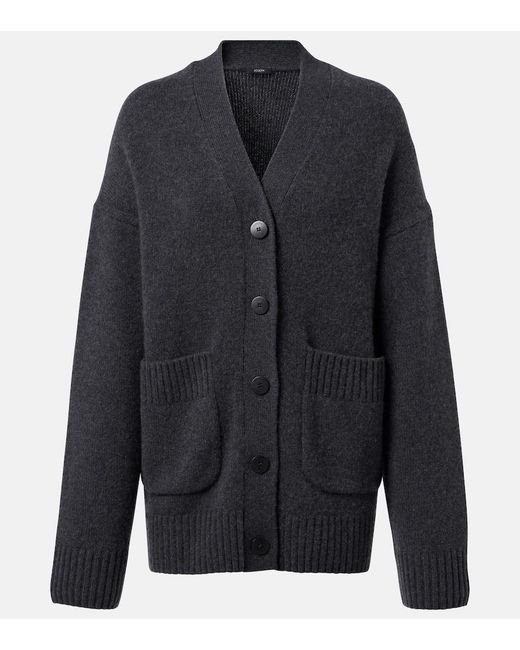 Joseph Blue Oversized Cashmere Cardigan