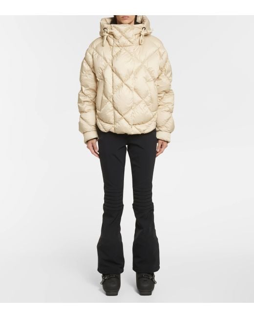 Goldbergh Natural Fiona Quilted Down Jacket