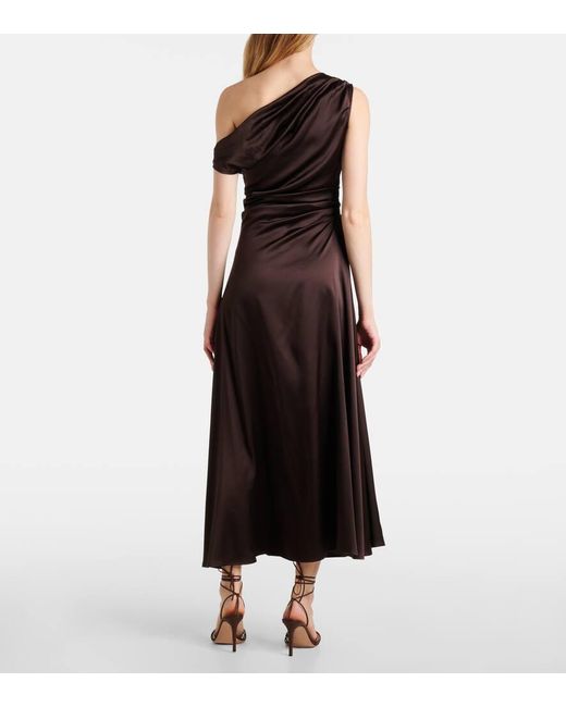 Vestido De Coctel Phare De Saten Staud de color Black