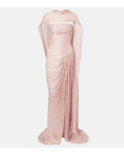 Abito Lungo di Marmar Halim in Pink