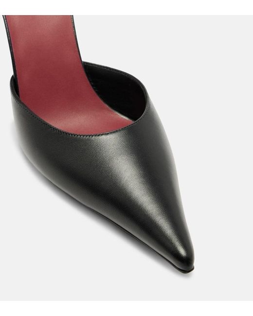 Magda Butrym Black Verzierte Pumps Aus Leder