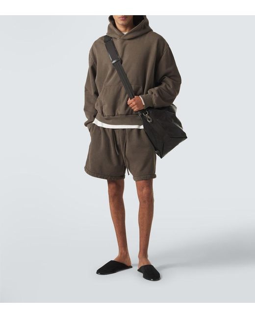 Fear Of God Gray Cotton Jersey Shorts for men