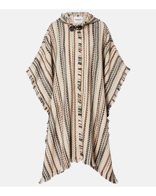 Isabel Marant Natural Poncho Iseline