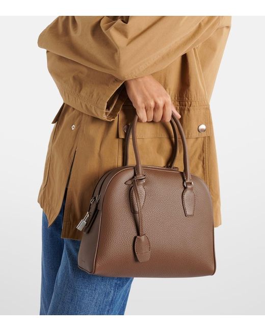 The Row Brown Tote India 10 Small Aus Leder