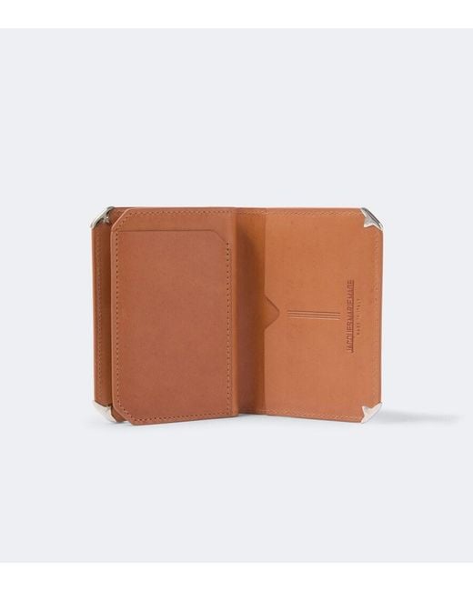Jacques Marie Mage Brown Elston Leather Wallet for men