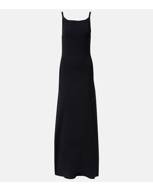 Joseph Black Sleeveless Maxi Dress