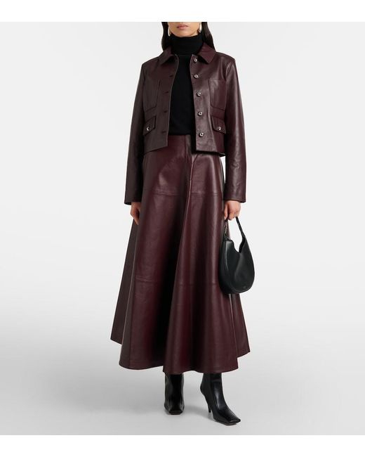 Altuzarra Brown Leather Jacket