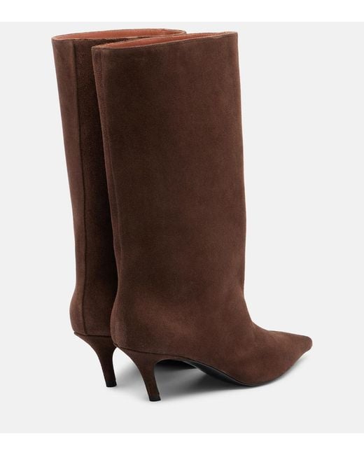 AMINA MUADDI Brown Fiona Suede Boots