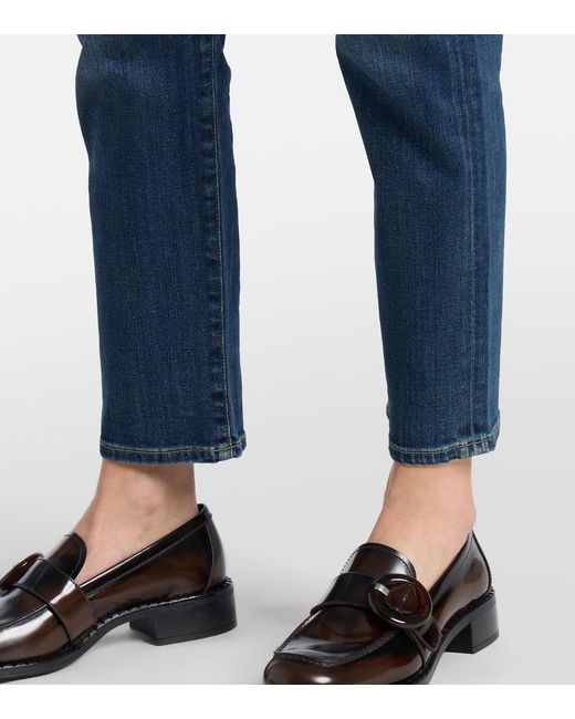 Citizens of Humanity Blue Emerson Mid-Rise Slim Jeans