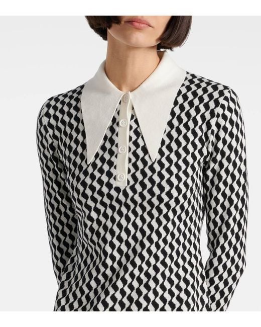 Rixo Black Minikleid Aus Einem Baumwollgemisch