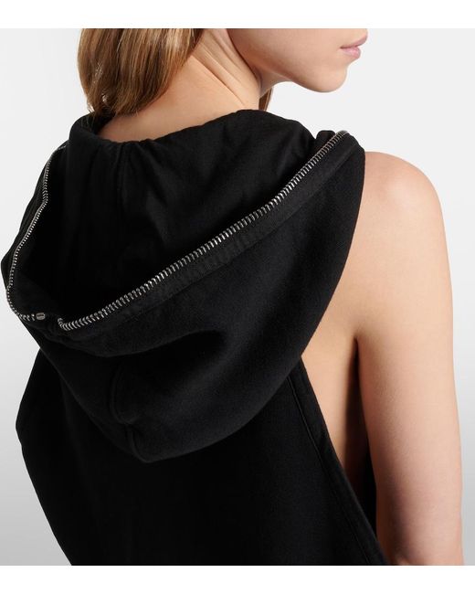 Chaleco De Jersey De Algodon Rick Owens de color Black