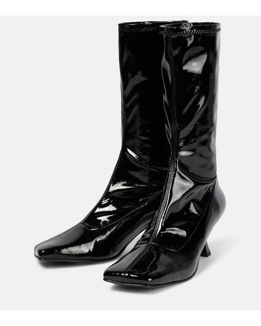 Souliers Martinez Black Lola Ankle Boots