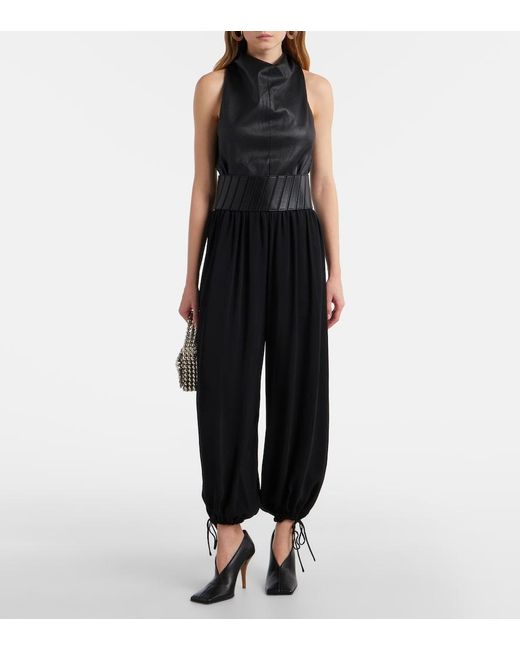 Stouls Black Aurea Leather Top