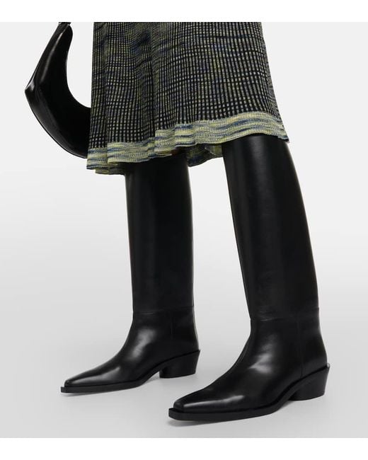 Botas Altas Bronco De Piel Proenza Schouler de color Black