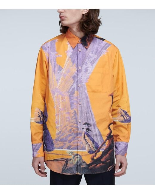 Valentino Pink City Shirt for men