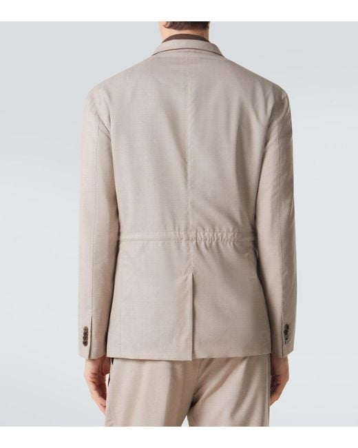Dunhill Natural Wool Jacket for men
