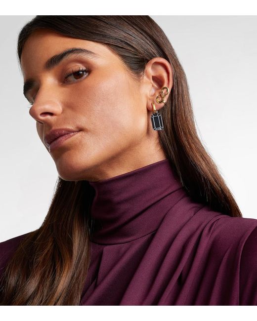 Eera Metallic Romy 18Kt Single Ear Cuff